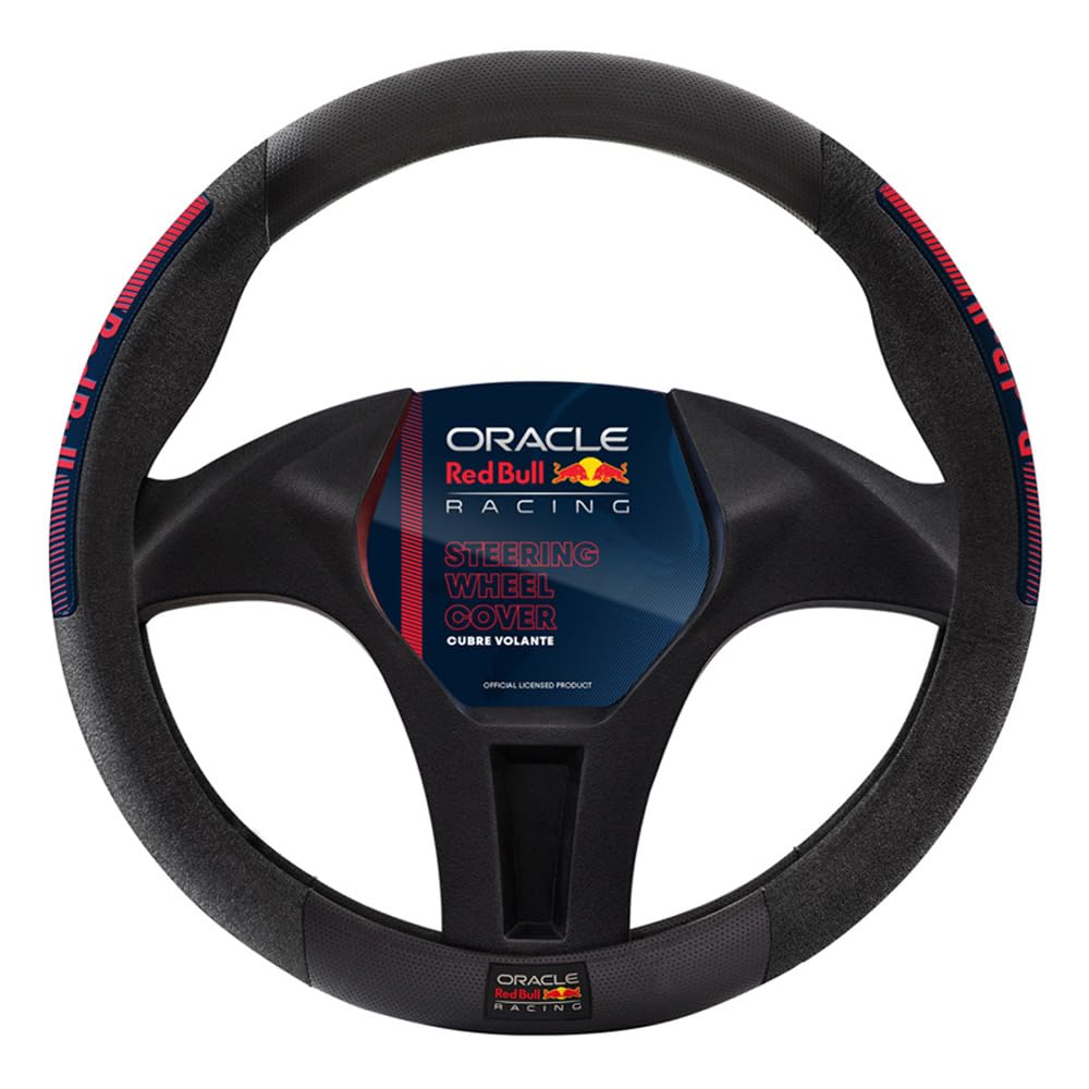 Red Bull Oracle Universal Steering Wheel Cover - Type 03 - Black